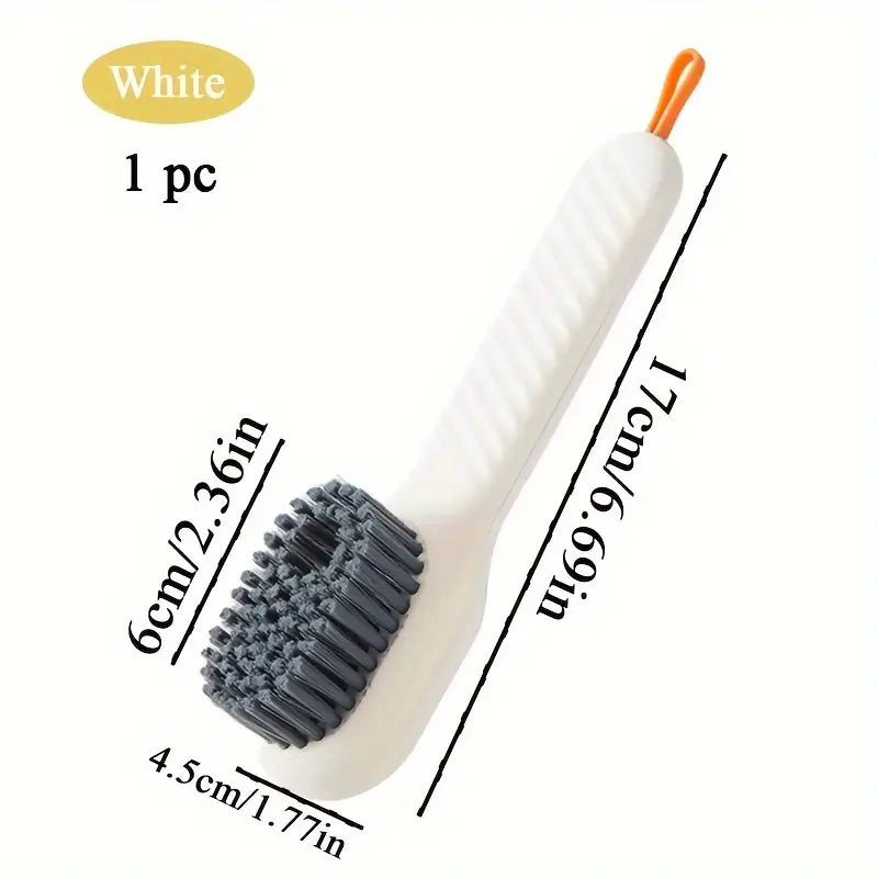 Brosse de Nettoyage avec Réservoir de Savon – Outil Pratique pour Linge, Vaisselle et Surfaces