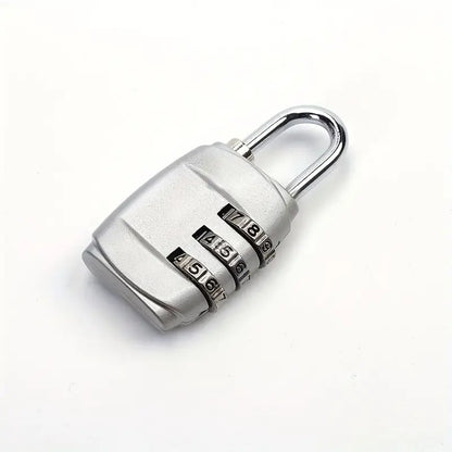 Cadenas à Code 3 Chiffres – Serrure de Sécurité Antivol pour Casier, Valise, Sac ou Casier de Sport