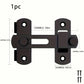 Verrou de Porte Sécurité Anti-Intrusion – Loquet en Acier Inoxydable avec Vis de Fixation (1 Pièce)