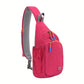 Sac banane bandoulière unisexe, coloris Rose