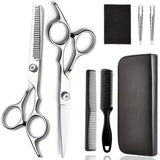 Kit de Coiffure Professionnel 8 pièces, coloris Argenté