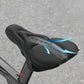Coussin de selle vélo rembourré – Housse de selle ergonomique anti-chocs et respirante pour cyclisme longue distance