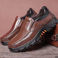 Chaussures Habillées en Cuir pour Hommes, coloris Marron