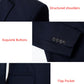 Blazer Homme Grande Taille Coupe Ample Veste de Costume Formelle
