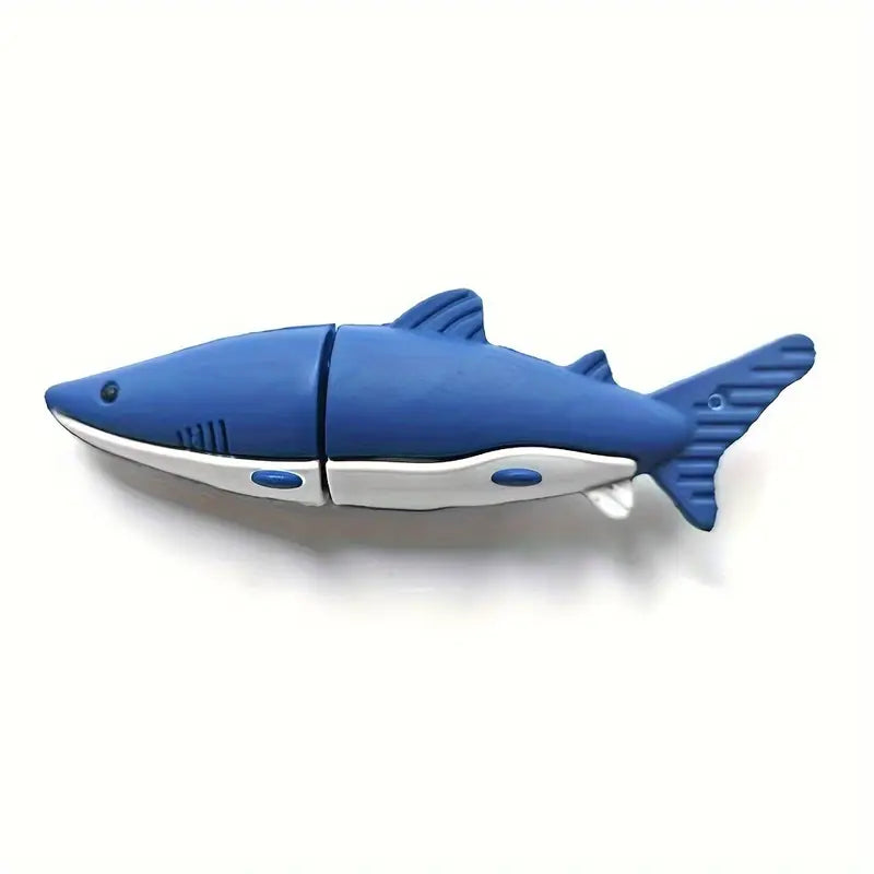 Clé USB Originale en Forme de Requin – Stockage Portable Fantaisie pour Ordinateur et Données