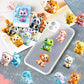 Autocollants 3D Animaux Mignons – Stickers Décoratifs pour Ordinateur Portable, Tablette et Coque de Téléphone