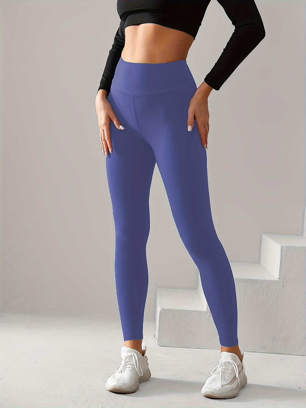 Pantalon de yoga intégral taille haute pour femme
