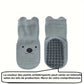 Lot de chaussettes bébé antidérapantes – Cadeau naissance avec motifs animaux mignons