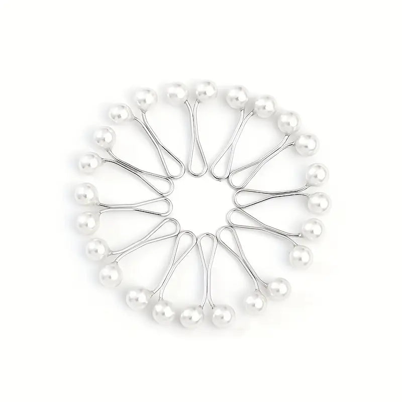 Lot de boutons et épingles femme avec perles élégantes – Accessoires décoratifs pour vêtements et manteaux