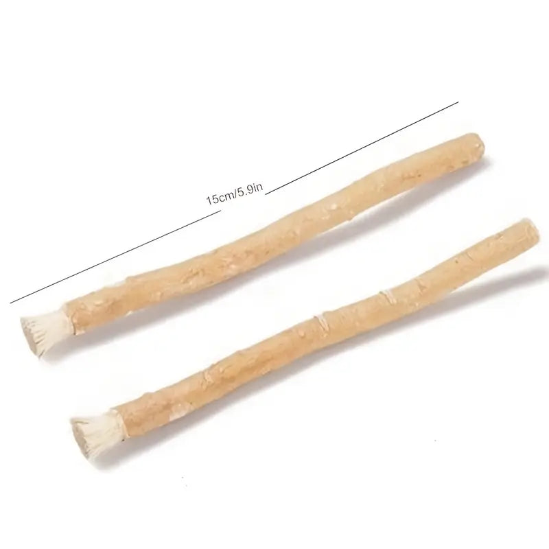 Bâton de Siwak Naturel – Brosse à Dents Écologique Sans Dentifrice pour Hygiène Bucco-Dentaire