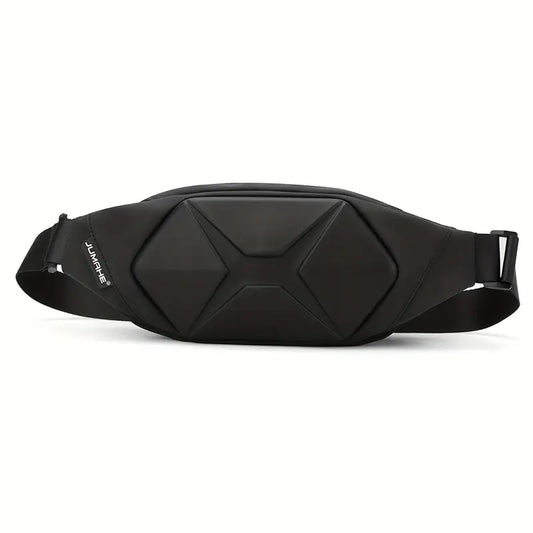 Sac Banane Homme Étanche Design Sportif – Pochette Bandoulière Multifonction pour Voyage, Randonnée et Quotidien