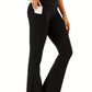 Pantalon évasé pour femme avec poches
