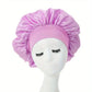Bonnet Satin de Nuit Anti-Frisottis – Protection Cheveux Bouclés, Lisses ou Crépus – Large Bandeau Confortable – Plusieurs Coloris