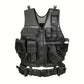 Gilet tactique militaire homme, coloris Noir