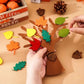 Kit DIY Arbre d’Automne en Feutrine – Feuilles Décoratives à Assembler pour Loisirs Créatifs et Artisanat