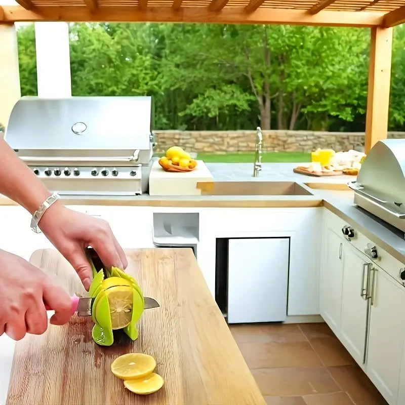 Support de Découpe Tomate et Fruits – Outil de Découpe Précis pour Cuisine Rapide et Sécurisée