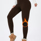 Leggings Femme Doublés Polaire Taille Haute
