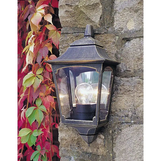 Applique murale extérieure style lanterne vintage  Éclairage mural étanche pour jardin et terrasse