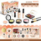 Coffret Maquillage Enfant Non Toxique – Kit de Jeu d’Imitation avec Fards, Pinceaux et Rouge à Lèvres