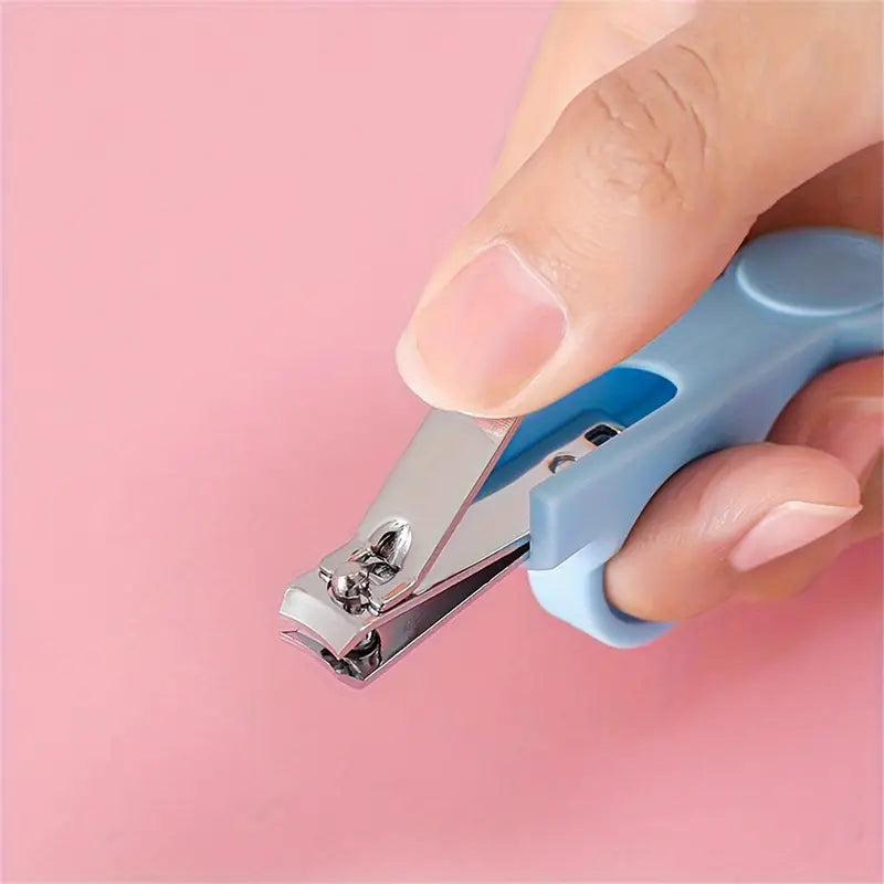 Kit de soins bébé 5 pièces – Brosse, peigne, ciseaux et coupe-ongles pour nouveau-né