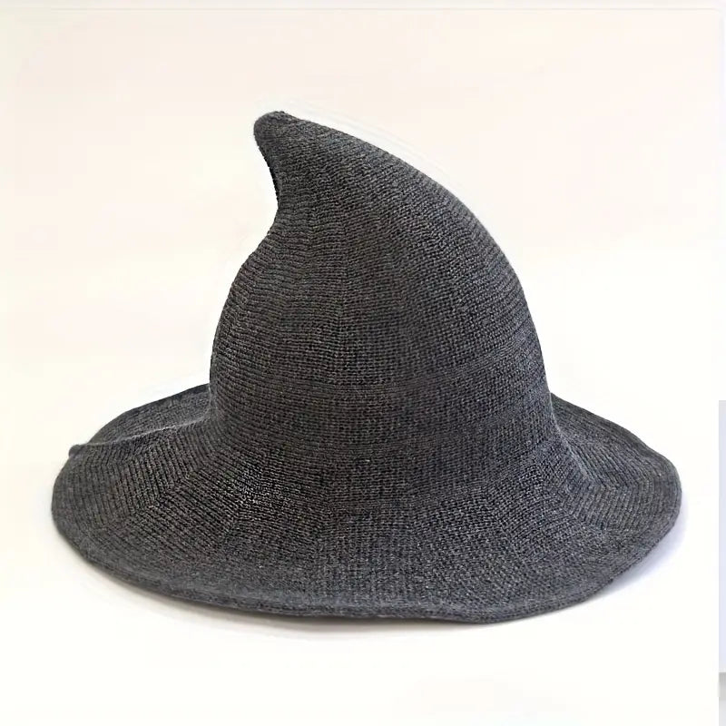Chapeau de sorcière en peluche – Accessoire Halloween doux et original pour enfants