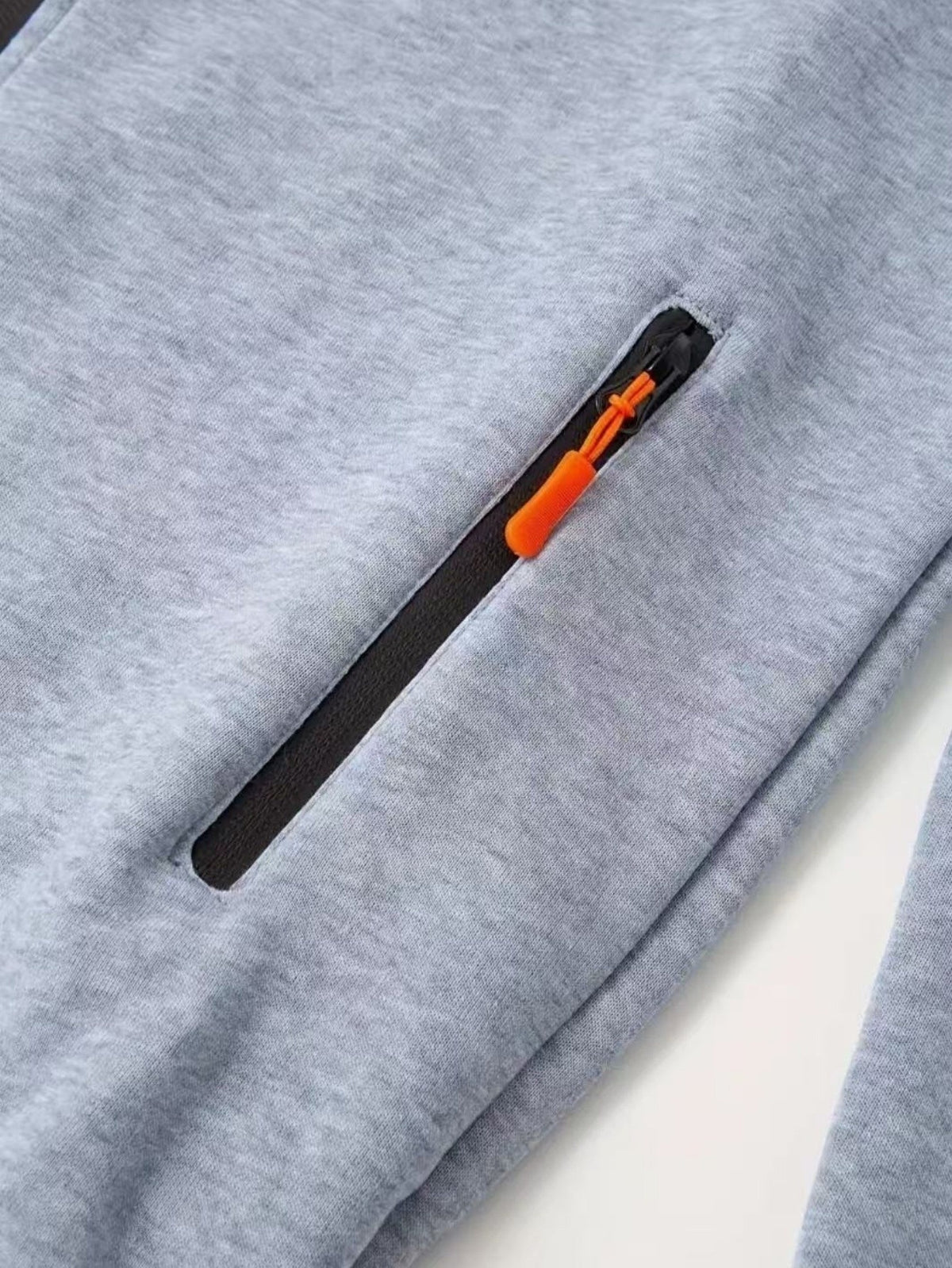 Nouvel ensemble 2 pièces pour homme d'extérieur : cardigan à capuche