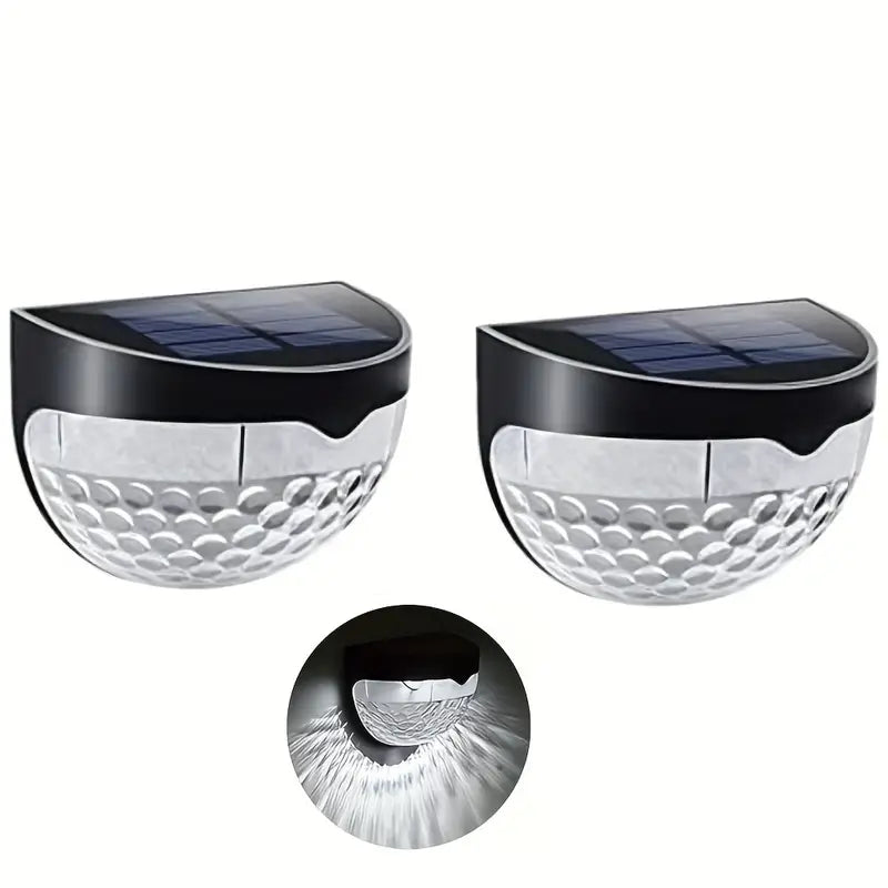 Applique Solaire LED Extérieur – Éclairage Mural Décoratif avec Effet Projecteur pour Jardin et Terrasse