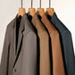 Costume 2 pièces uni pour homme grande taille