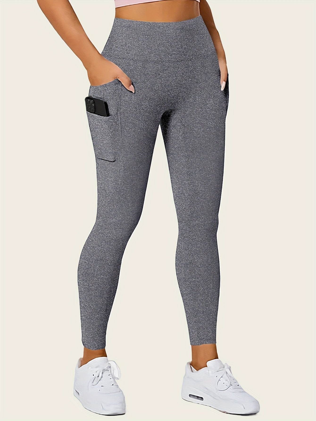 Leggings de yoga poche à ligne ciblée pour un développement
