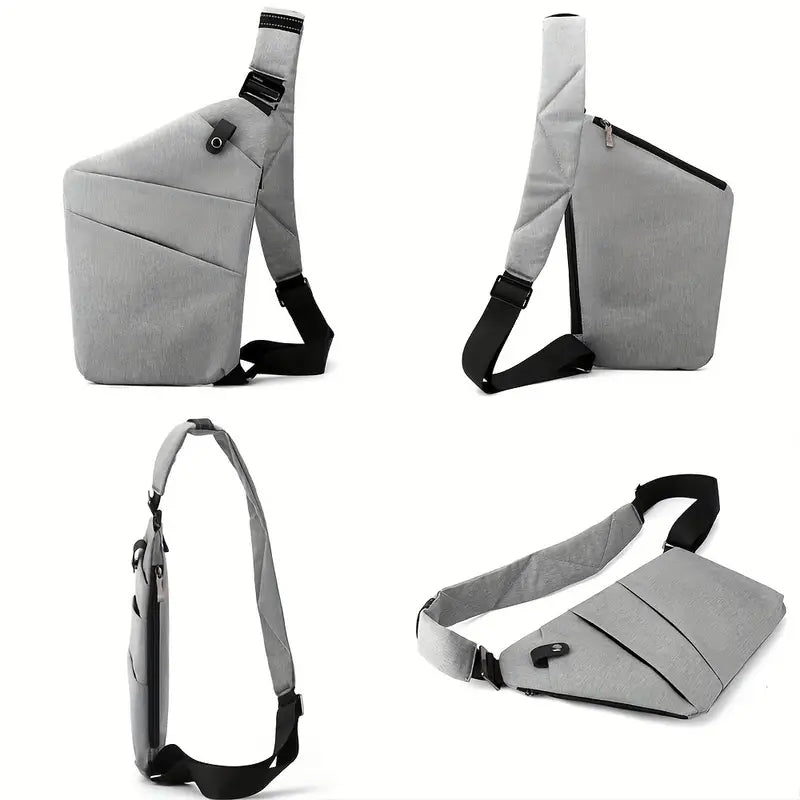 Sac Bandoulière Homme Antivol Design Moderne – Sacoche Épaule Compacte et Ergonomique pour Voyage, Travail et Quotidien