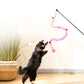 Canne à Jouer avec Serpent Doux pour Petits Animaux – Jouet Interactif et Amusant