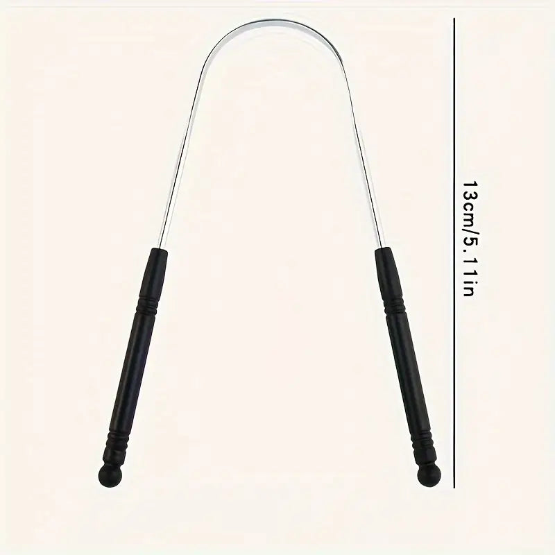 Grattoirs à Langue en Acier Inoxydable – Lot de 6 Nettoyeurs de Langue Colorés pour une Haleine Fraîche