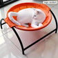 Lit Suspendu pour Chat avec Structure Métallique – Panier Respirant et Design Élevé pour Repos Confortable