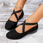 Ballerines femme à enfiler