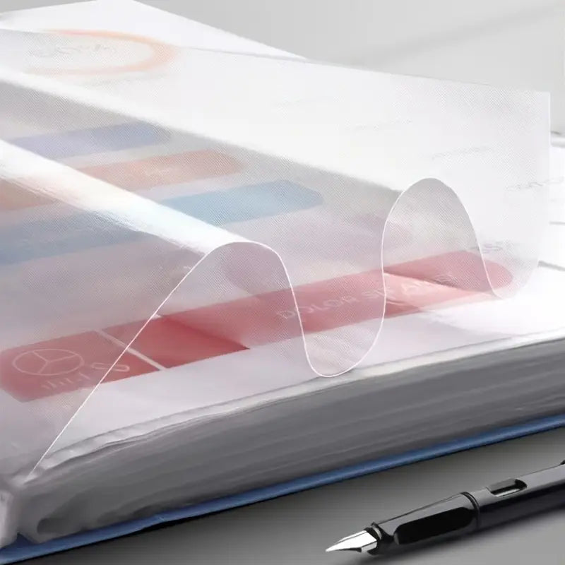 Classeur de Rangement 60 Pochettes – Organisation et Archivage Professionnel pour Magasins et Bureaux