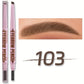 Crayon Sourcils 2-en-1 FUNPARK Teinte 101-104 – Pointe Biseautée et Brosse Intégrée pour Sourcils Définis Naturellement