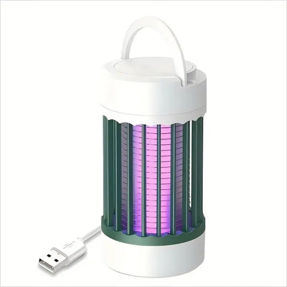 Lampe Anti-Moustique USB à Ultrason – Piège Électrique Silencieux avec Lumière UV, Portable et Écologique