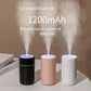 Mini humidificateur d’air USB avec lumière LED – Diffuseur silencieux pour bureau, voiture ou chambre