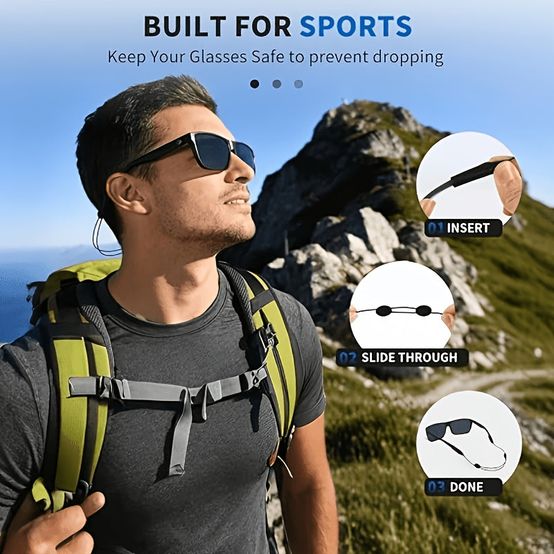 Lanière de lunettes – sangle de lunettes de soleil portable