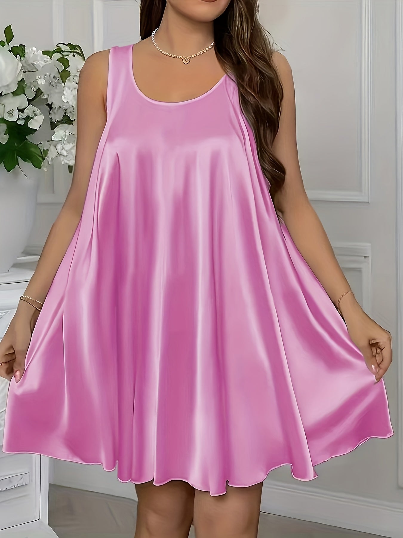 Ensemble de 3 nuisettes sexy sans manches pour femmes