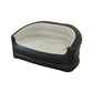 Canapé Gonflable 2 Places Noir et Beige – Sofa d’Appoint Confortable pour Salon ou Camping