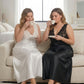 Lot de 2 longues nuisettes grande taille avec larges bretelles