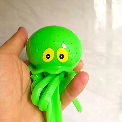 Jouets pieuvres colorées flottantes – Jeux d’eau amusants pour bain, piscine et plage