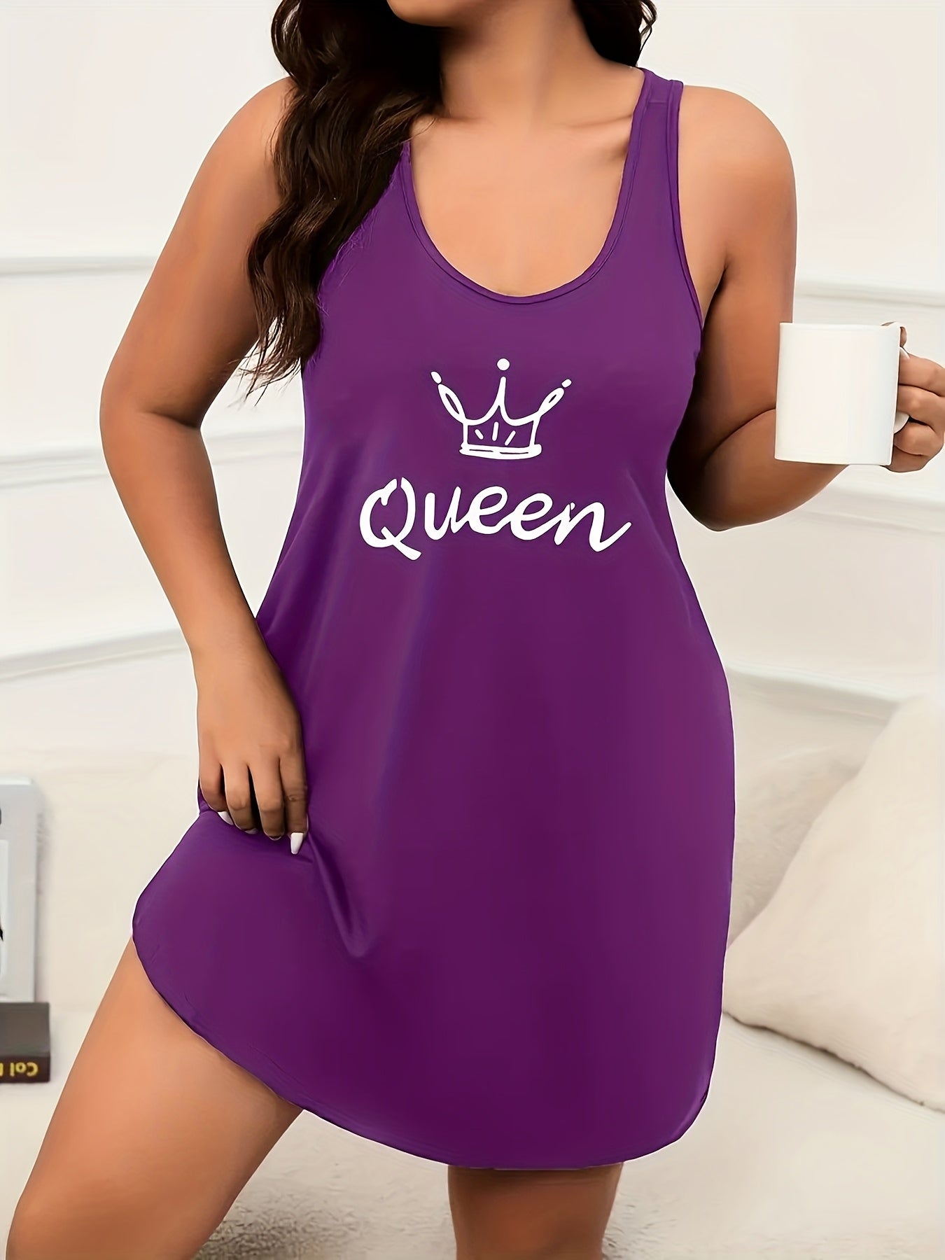 Robe décontractée grande taille pour femmes