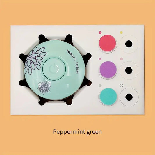 Appareil de Polissage Électrique pour Ongles – Lime Manucure avec Embouts Interchangeables