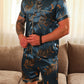 Ensemble Homme Grande Taille Printemps Été Manches Courtes
