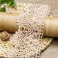 Tissu Dentelle Brodée au Mètre – Élegant et Raffiné pour Robes, Couture, Décoration et DIY
