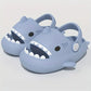 Sabots garçon requin bleu – Mules d’été antidérapantes et confortables pour enfant
