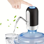 Pompe à eau électrique rechargeable, coloris Noir