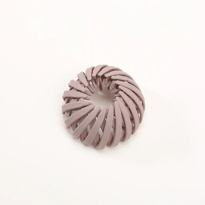 Pince Cheveux Spirale Antidérapante – Accessoire Pratique pour Chignon Rapide et Coiffure Tenue Longue Durée